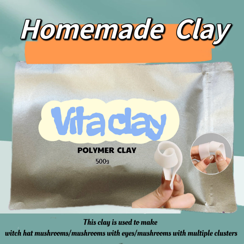 Vita homemade clay and material packs