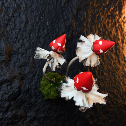 Red bullet mushroom